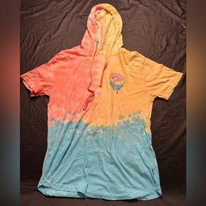 Large Multicolored T-shirt hoodie